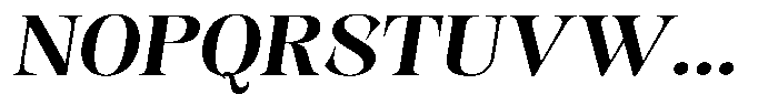 Kornesia  Semi Bold Semi Expanded Oblique Font UPPERCASE