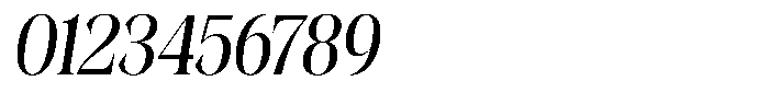 Kornesia  Semi Condensed Oblique Font OTHER CHARS