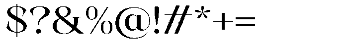 Kornesia  Semi Expanded Font OTHER CHARS
