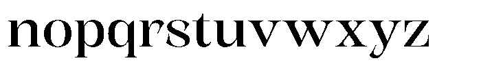 Kornesia  Semi Expanded Font LOWERCASE