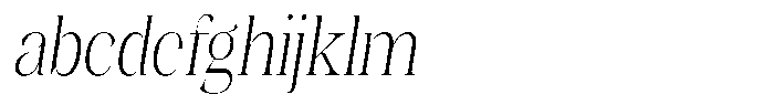 Kornesia  Thin Semi Condensed Oblique FONT