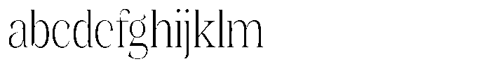 Kornesia  Thin Semi Condensed FONT