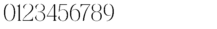Kornesia  Thin Font OTHER CHARS