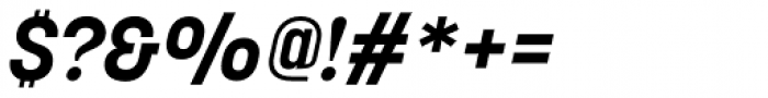 Korolev Alternates Bold Italic Font OTHER CHARS