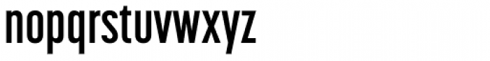 Korolev Compressed Bold Font LOWERCASE
