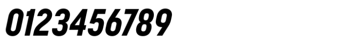 Korolev Condensed Alternates Extra Bold Italic Font OTHER CHARS