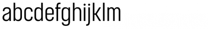 Korolev Condensed Alternates Regular Font LOWERCASE