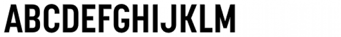 Korolev Condensed Bold Font UPPERCASE