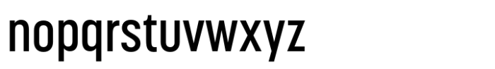 Korolev Condensed Demi Bold Font LOWERCASE