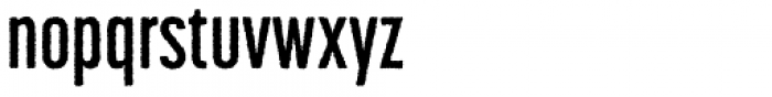 Korolev Rough Compressed Bold Font LOWERCASE