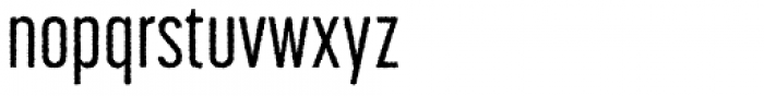 Korolev Rough Compressed Medium Font LOWERCASE
