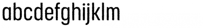 Korolev Rough Condensed Medium Font LOWERCASE