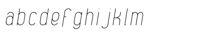 Korria Extra Light Italic FONT