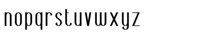 Korria Medium Font LOWERCASE