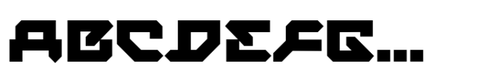 Korrupt Font LOWERCASE