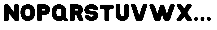 Kortefa Font UPPERCASE