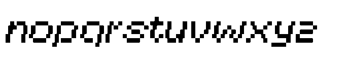 Kospix Italic Font LOWERCASE
