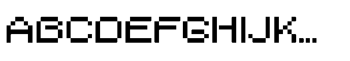 Kospix Regular Font UPPERCASE