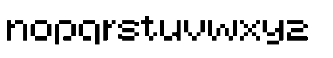 Kospix Regular Font LOWERCASE