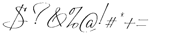 Kostaciya Italic Font OTHER CHARS