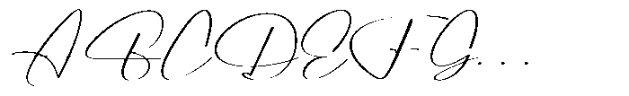 Kostaciya Italic Font UPPERCASE