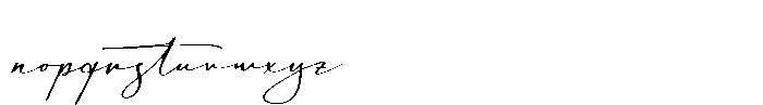 Kostaciya Italic Font LOWERCASE