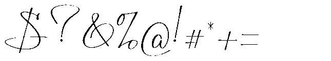 Kostaciya Regular Font OTHER CHARS