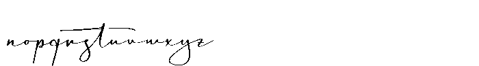 Kostaciya Regular Font LOWERCASE