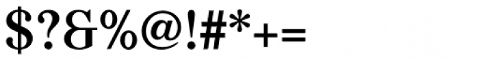 Kostic Serif Medium Font OTHER CHARS