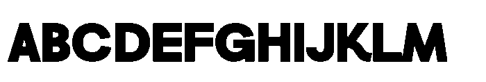 Kota Sans Black Font UPPERCASE