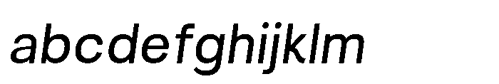 Kota Sans Italic FONT