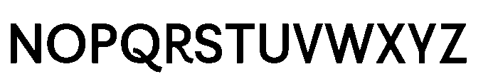 Kota Sans Medium Font UPPERCASE