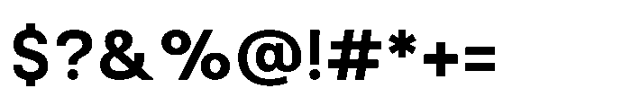 Kota Sans Semi Bold Font OTHER CHARS