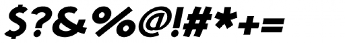Kotohogi Heavy Italic Font OTHER CHARS