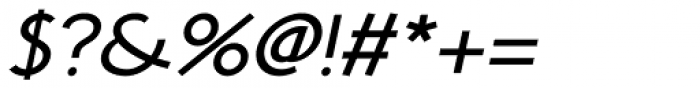 Kotohogi Medium Italic Font OTHER CHARS