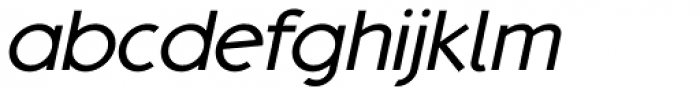 Kotohogi Medium Italic Font LOWERCASE