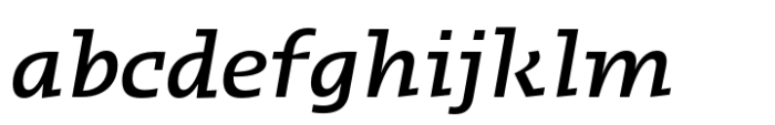 Kotto Slab Medium Italic FONT
