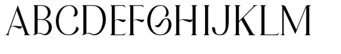 Kouva Glorin Regular Font UPPERCASE