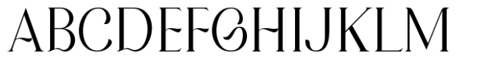 Kouva Glorin Regular Font LOWERCASE