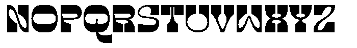 Kovice Font UPPERCASE