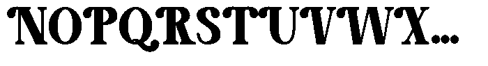 Kovice Font LOWERCASE