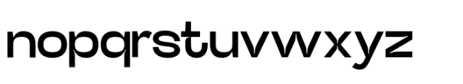 Koxnot Medium Font LOWERCASE