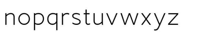 Koya Sans Extra Light Font LOWERCASE