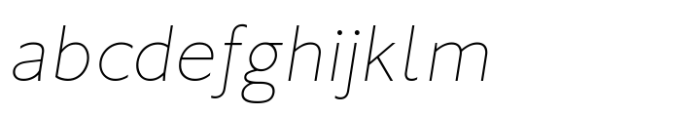 Koya Sans Thin Italic FONT