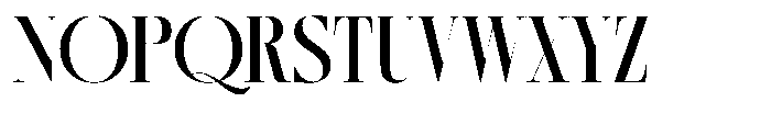 Kozan  Regular Font UPPERCASE