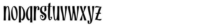 Kozera Font LOWERCASE