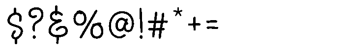 Kozigate Light Font OTHER CHARS