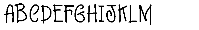 Kozigate Light Font UPPERCASE