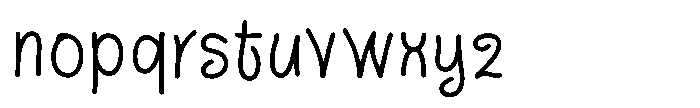 Kozigate Light Font LOWERCASE