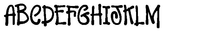 Kozigate Regular Font UPPERCASE